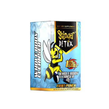 STINGER DETOX WHOLE BODY CLEANSER 1-HOUR EXTRA STRENGTH FORMULA - FRUIT PUNCH