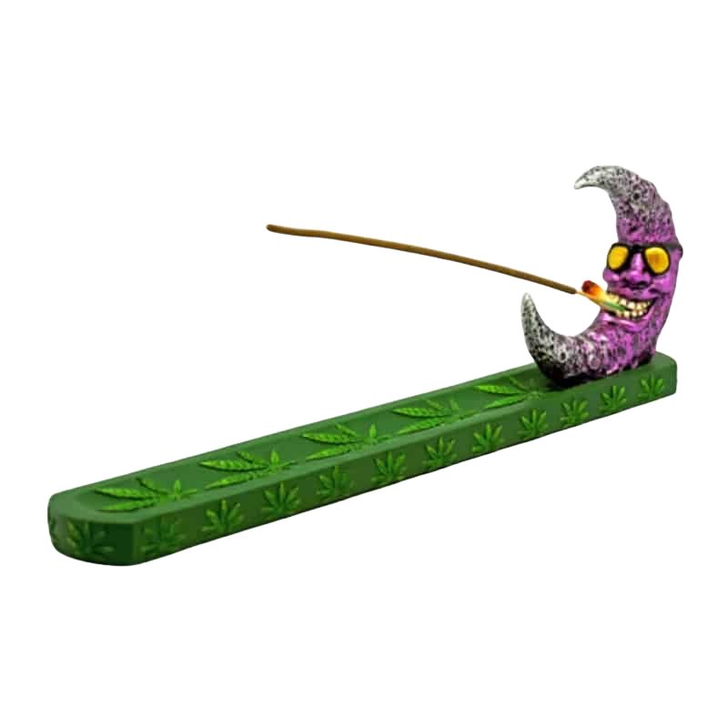 COOL STONER MOON INCENSE BURNER