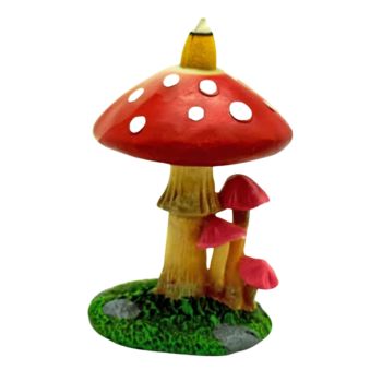 MUSHROOM BACK FLOW INCENSE BURNER