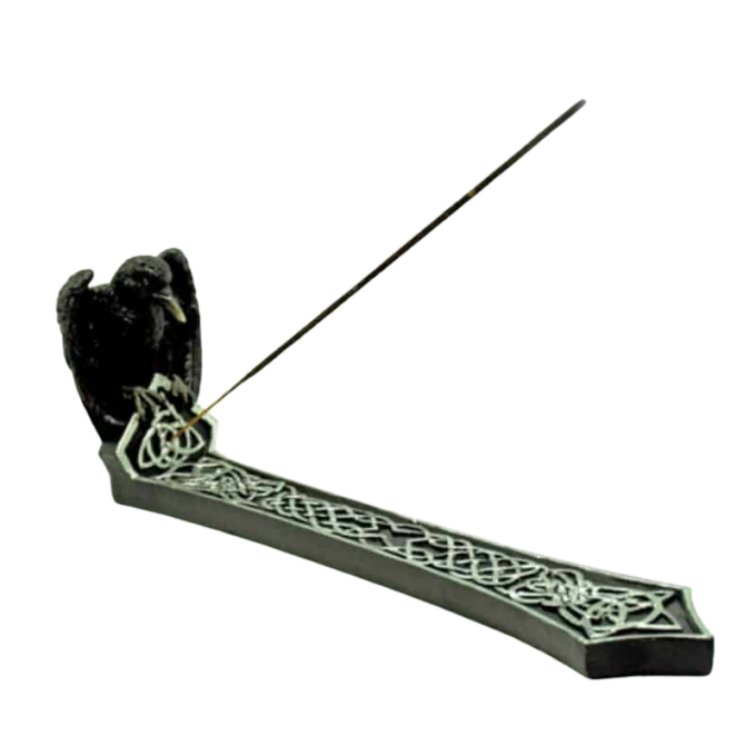 RAVEN BOAT INCENSE BURNER