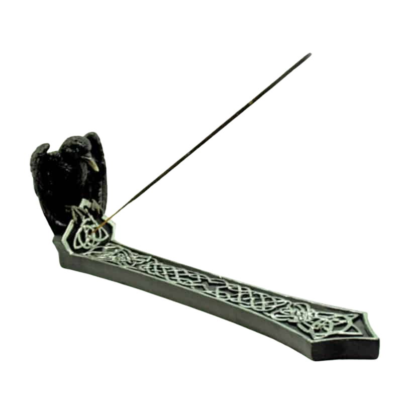 RAVEN BOAT INCENSE BURNER