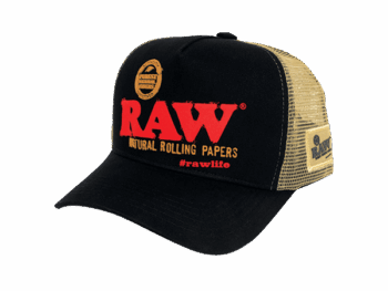 RAWlife Brazil Black Trucker Hat