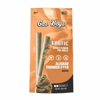 Gas Boys Alaskan Thunderfuck THCA Pre-rolls – 1.5g (2ct)