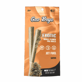 Gas Boys Jet Fuel THCA Whole Flower Pre-rolls – 2ct