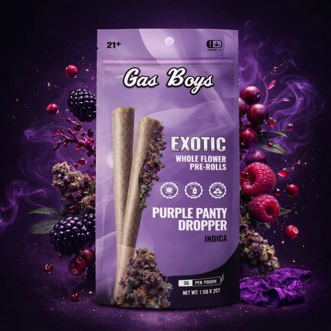 PPD_image_1 Gas Boys Purple Panty Dropper THCA Pre-Rolls 2ct | 1.5g Each