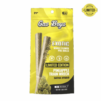Gas Boys Pineapple Trainwreck THCA Pre-Rolls 2ct (1.5g Each)