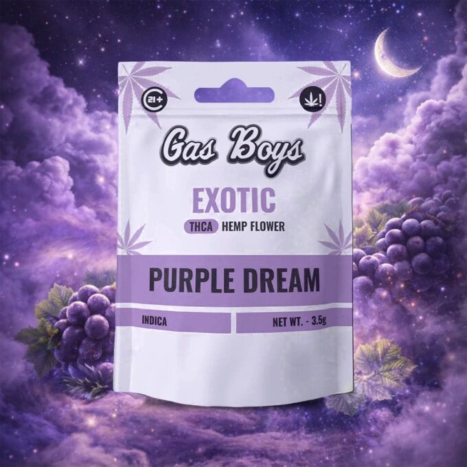 Gas Boys Purple Dream THCA Flower 3.5g – Indica