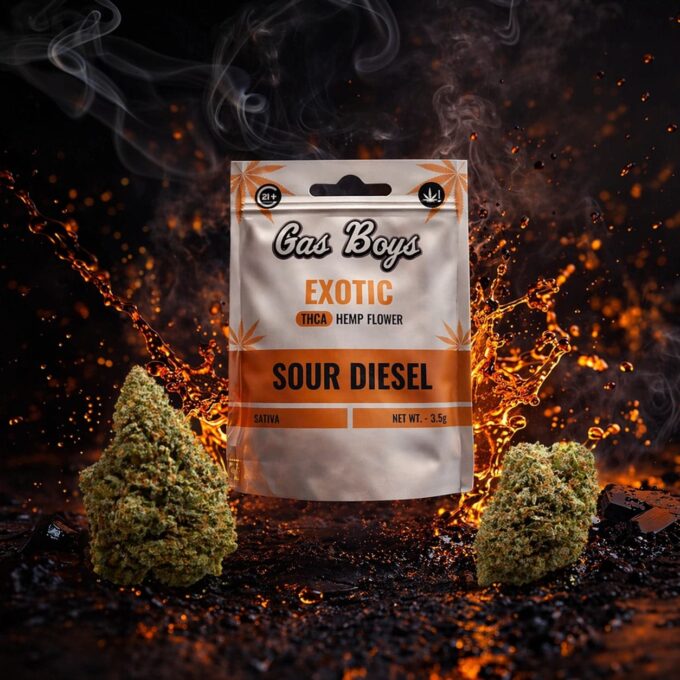 Gas Boys Sour Diesel THCA Flower 3.5g | Sativa