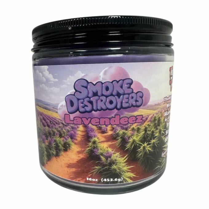 Smoke Destroyer Wood Wick Candle