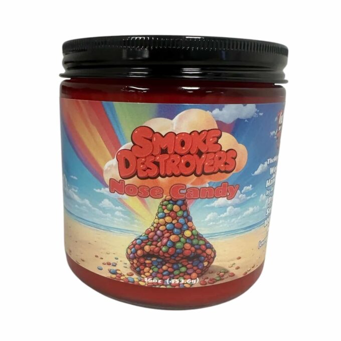 Smoke Destroyer Wood Wick Candle