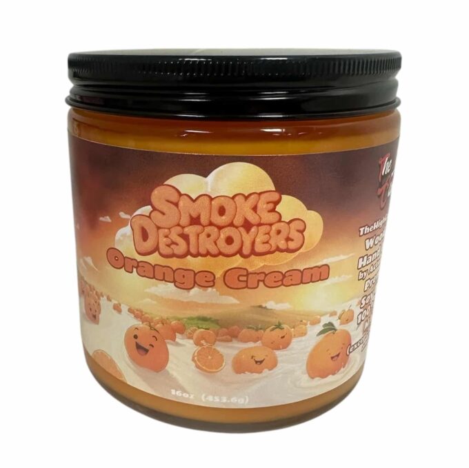 Smoke Destroyer Wood Wick Candle